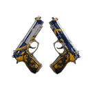 StatTrak™ Dual Berettas | Marina (Battle-Scarred)