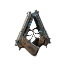 StatTrak™ Dual Berettas | Shred (Battle-Scarred)
