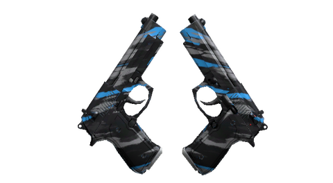 StatTrak™ Dual Berettas | Shred (Factory New)