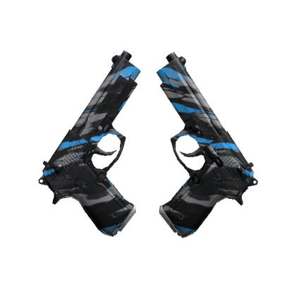 صورة مصغرة لـ StatTrak™ Dual Berettas | Shred (Factory New)