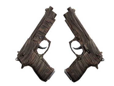 Souvenir Dual Berettas | Drift Wood (Battle-Scarred)
