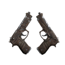 Souvenir Dual Berettas | Drift Wood (Field-Tested)