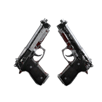 StatTrak™ Dual Berettas | Panther (Battle-Scarred)