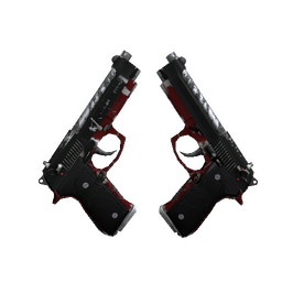 StatTrak™ Dual Berettas | Panther (Well-Worn)