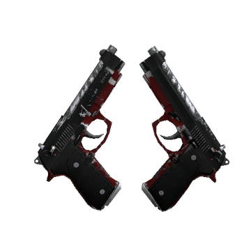 Dual Berettas | Panther (Field-Tested)