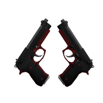 StatTrak™ Dual Berettas | Panther (Minimal Wear)