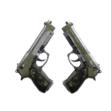 Souvenir Dual Berettas | Colony (Battle-Scarred)