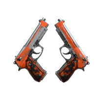 Dual Berettas | Demolition (Battle-Scarred)