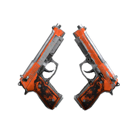 free csgo skin Dual Berettas | Demolition (Battle-Scarred)