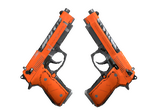 Dual Berettas | Demolition (Well-Worn)