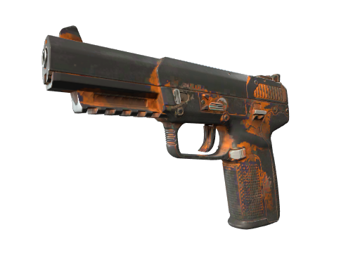 Five-SeveN | Orange Peel (Battle-Scarred)