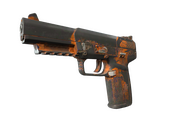 Five-SeveN | Orange Peel (Battle-Scarred)