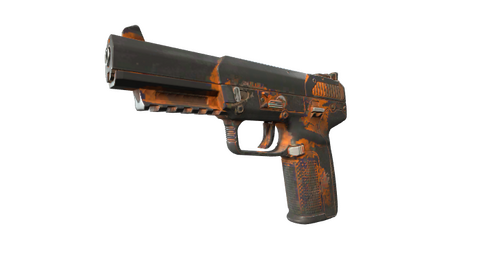 Five-SeveN | Orange Peel (Battle-Scarred)