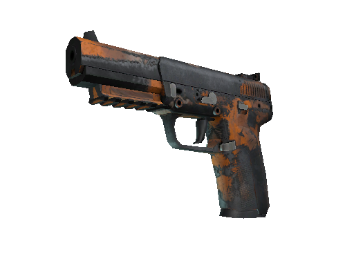 Five-SeveN | Orange Peel (Battle-Scarred)