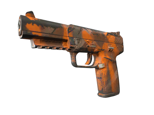 Souvenir Five-SeveN | Orange Peel (Well-Worn)