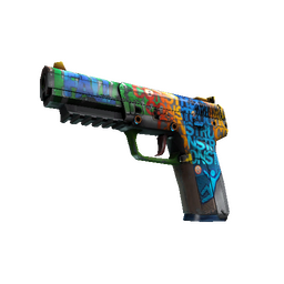 free cs2 skins Souvenir Five-SeveN | Fall Hazard (Well-Worn)