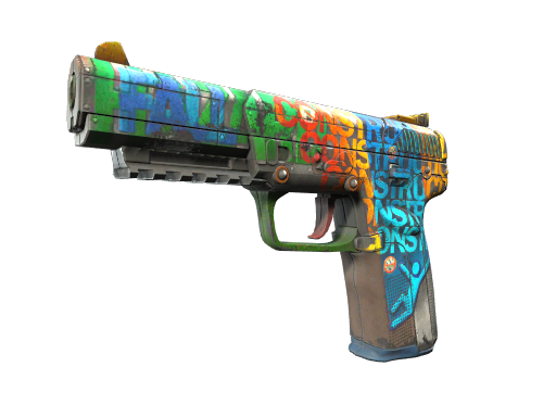 Five-SeveN | Fall Hazard (Battle-Scarred)