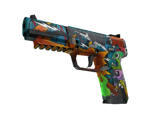 StatTrak™ Five-SeveN | Angry Mob (Battle-Scarred)