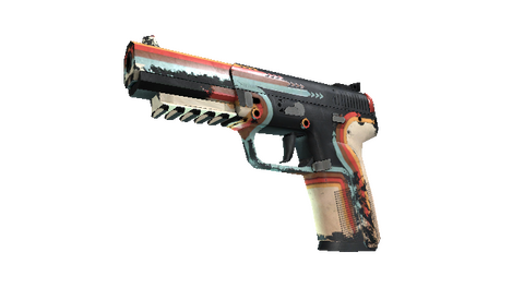Five-SeveN | Retrobution (Battle-Scarred)