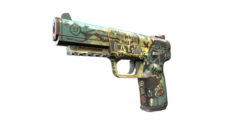 StatTrak™ Five-SeveN | Scrawl (Field-Tested)