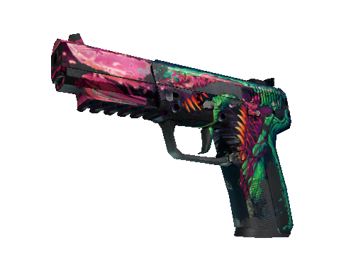 Five-SeveN | Hyper Beast (Battle-Scarred)