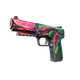 Five-SeveN | Hyper Beast (Battle-Scarred)