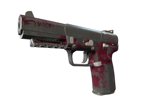 Five-SeveN | Crimson Blossom (Battle-Scarred)