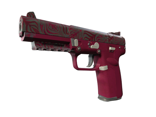 Five-SeveN | Crimson Blossom (Well-Worn)