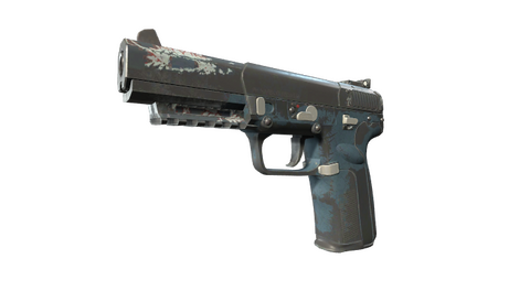 Five-SeveN | Nightshade (Battle-Scarred)