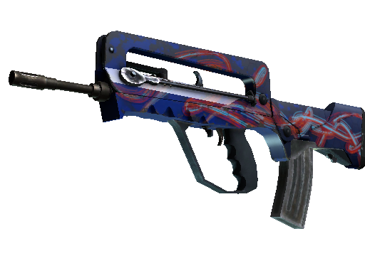 StatTrak™ FAMAS | Afterimage (Factory New)