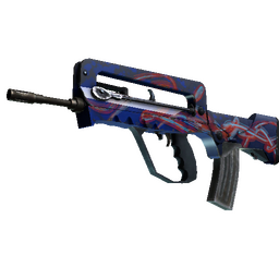 StatTrak™ FAMAS | Afterimage (Minimal Wear)