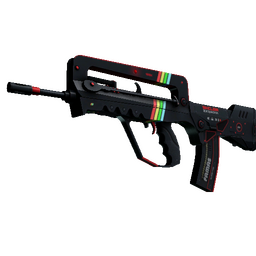 StatTrak™ FAMAS | ZX Spectron (Well-Worn)