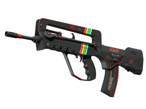 FAMAS | ZX Spectron (Battle-Scarred)