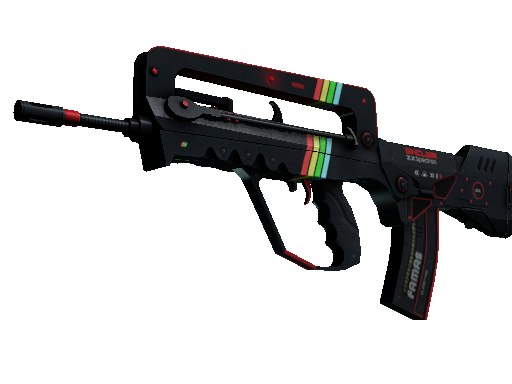 StatTrak™ FAMAS | ZX Spectron (Battle-Scarred)