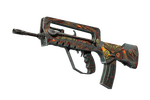 StatTrak™ FAMAS | Eye of Athena (Battle-Scarred)