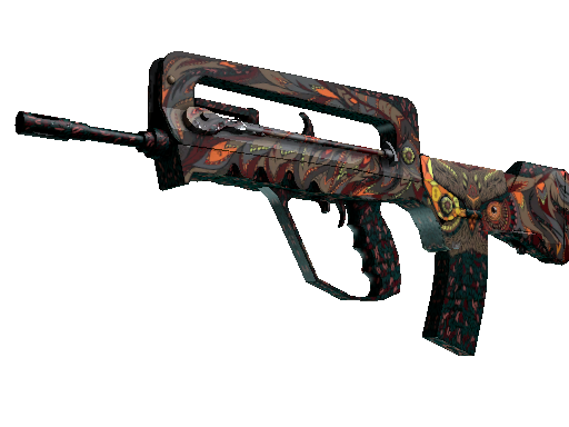 StatTrak™ FAMAS | Eye of Athena (Minimal Wear)