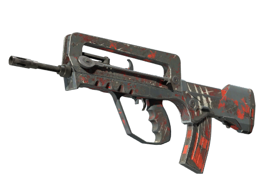 StatTrak™ FAMAS | Survivor Z (Battle-Scarred)