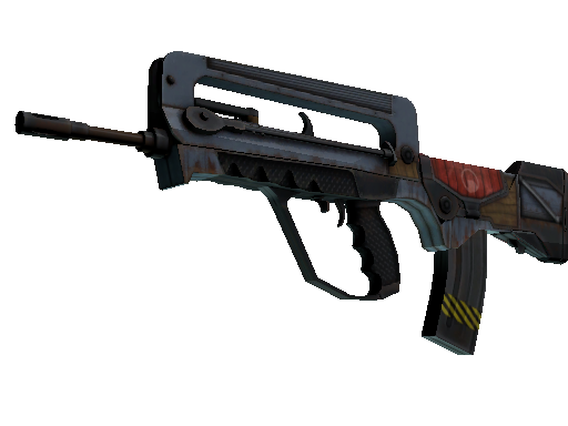 StatTrak™ FAMAS | Decommissioned (Well-Worn)