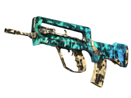 FAMAS | Waters of Nephthys (Battle-Scarred)