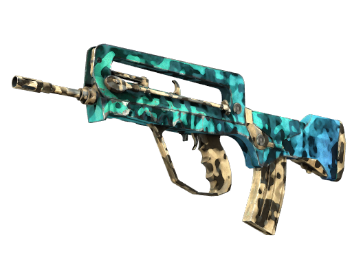 Souvenir FAMAS | Waters of Nephthys (Battle-Scarred)