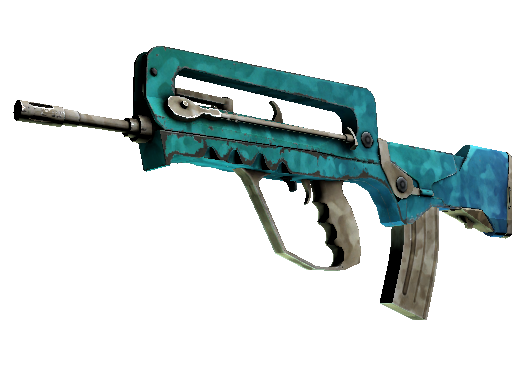 Souvenir FAMAS | Waters of Nephthys (Battle-Scarred)