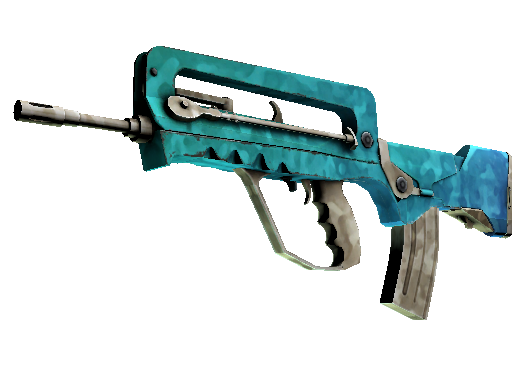 Image for the FAMAS | Waters of Nephthys weapon skin in Counter Strike 2