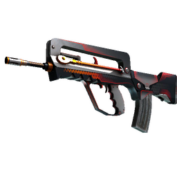 StatTrak™ FAMAS | Valence (Well-Worn)