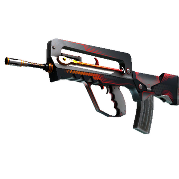 StatTrak™ FAMAS | Valence (Field-Tested)