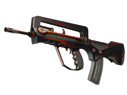 StatTrak™ FAMAS | Valence (Well-Worn)