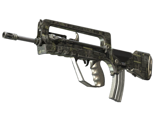 Souvenir FAMAS | Faulty Wiring (Battle-Scarred)