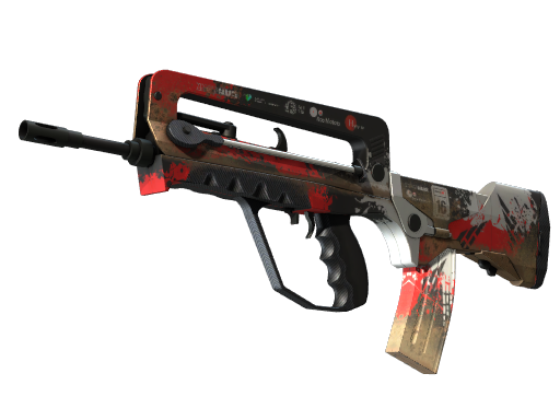 StatTrak FAMAS | Roll Cage