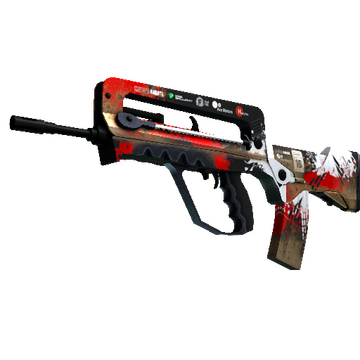 StatTrak™ FAMAS | Roll Cage (Minimal Wear)