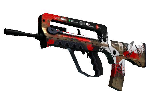 Image for the FAMAS | Roll Cage weapon skin in Counter Strike 2