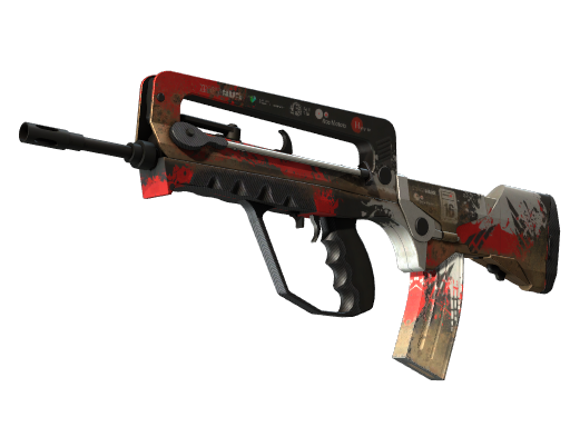 StatTrak™ FAMAS | Roll Cage (Field-Tested)